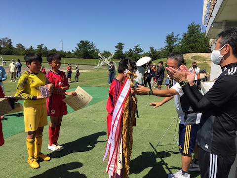U12 優勝 西陵SC