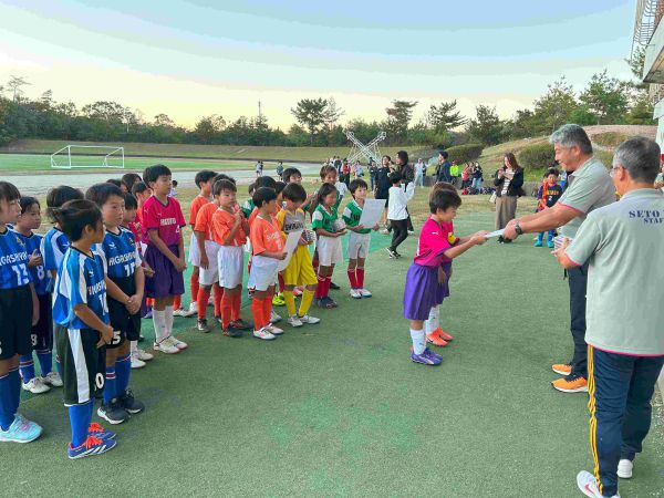 【第11回瀬戸市小学生サッカー大会新人戦 写真】