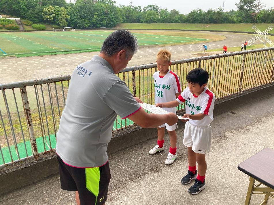 【第12回瀬戸市小学生サッカー大会新人戦　写真】